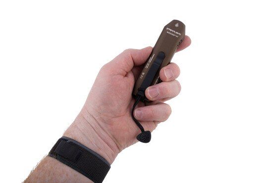 Streamlight Wedge XT 500 lumen Handheld Light has a wedge-like ergonomic design.